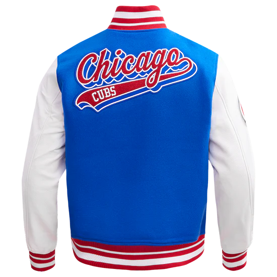 MLB CHICAGO CUBS SCRIPT TAIL MEN'S RIB WOOL VARSITY