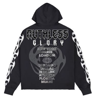 RUTHLESS BOXY FLEECE HOODIE
