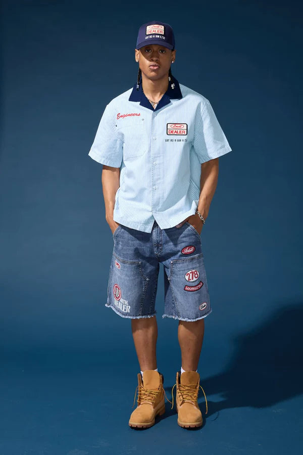 OG - The Re-Up Denim Shorts (Aged Wash)