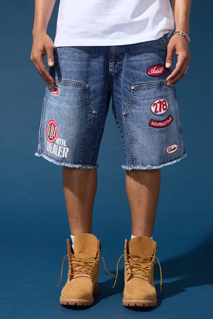 OG - The Re-Up Denim Shorts (Aged Wash)