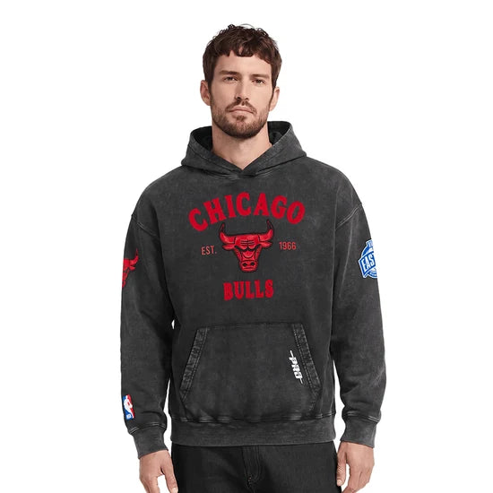 NBA CHICAGO BULLS FIRST TEAM MEN'S PULL OVER HOODIE