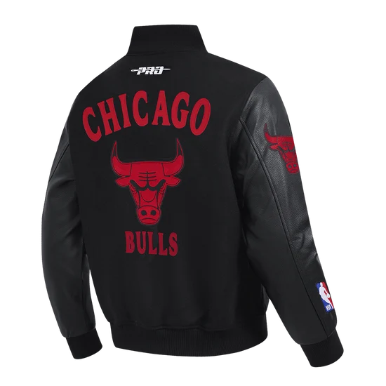 NBA CHICAGO BULLS FIRST TEAM MEN'S VARSITY JACKET