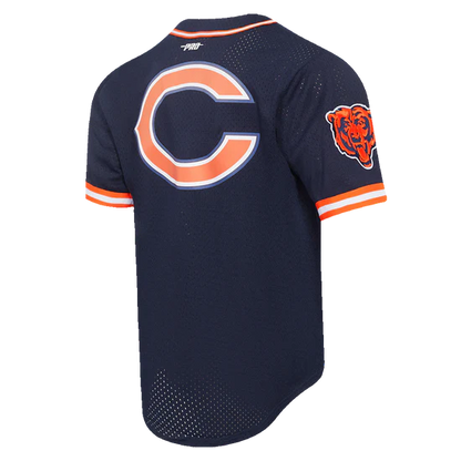 NFL CHICAGO BEARS CLASSIC MEN'S MESH BUTTON DOWN SHIRT