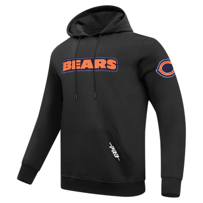 NFL CHICAGO BEARS STITCH MEN'S DOUBLE KNIT PULLOVER HOODIE