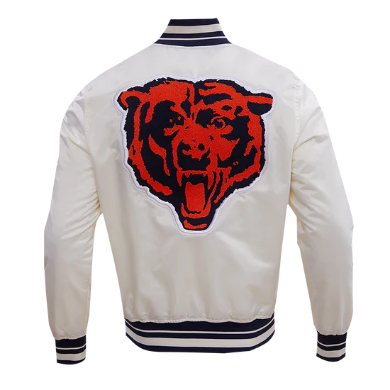 CHICAGO BEARS RETRO CLASSIC MEN'S SATIN JACKET