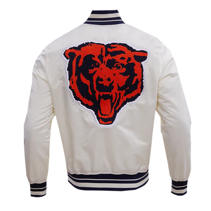 CHICAGO BEARS RETRO CLASSIC MEN'S SATIN JACKET