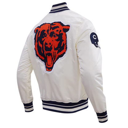 CHICAGO BEARS RETRO CLASSIC MEN'S SATIN JACKET
