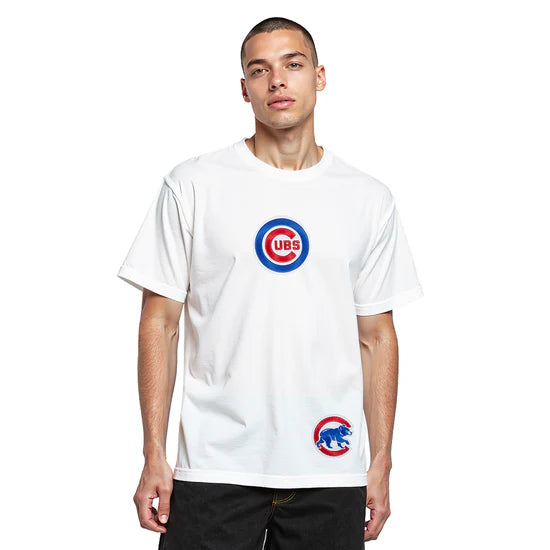 MLB CHICAGO CUBS WINGSPAN MEN'S CJ DROP SHOULDER TEE