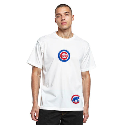 MLB CHICAGO CUBS WINGSPAN MEN'S CJ DROP SHOULDER TEE
