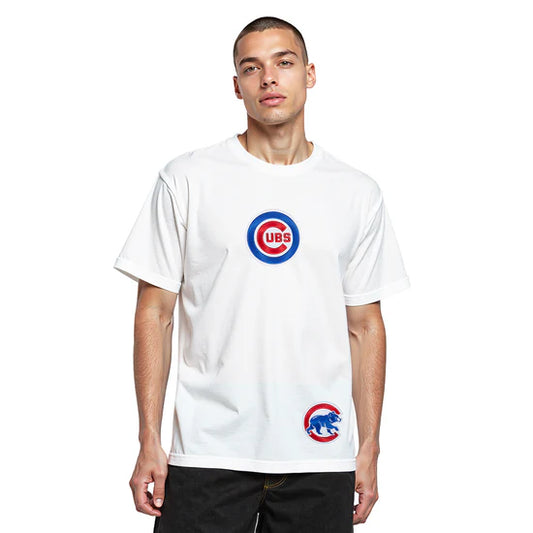 MLB CHICAGO CUBS WINGSPAN MEN'S CJ DROP SHOULDER TEE