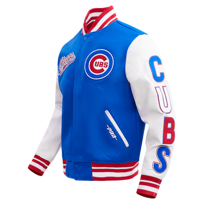 MLB CHICAGO CUBS SCRIPT TAIL MEN'S RIB WOOL VARSITY