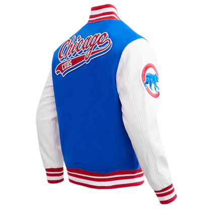 MLB CHICAGO CUBS SCRIPT TAIL MEN'S RIB WOOL VARSITY